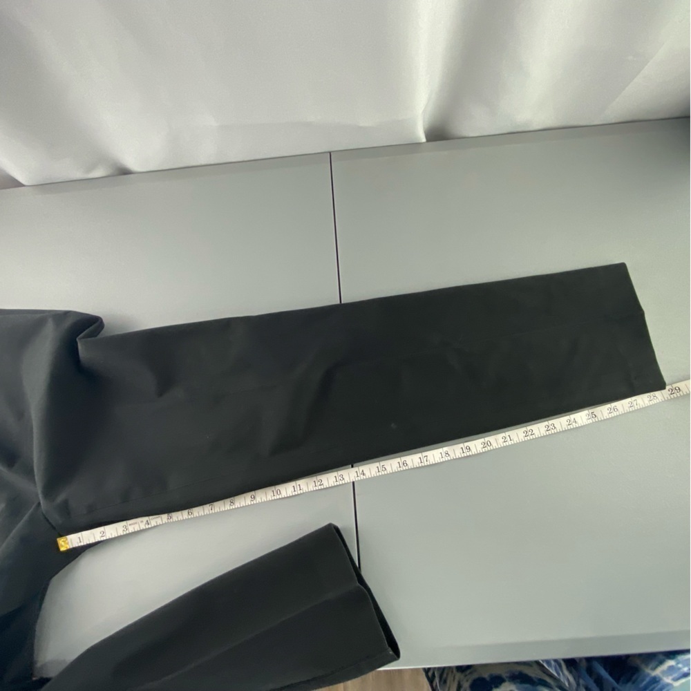 Talbots black high waist straight leg fitted pant, 8 - Picture 11 of 14